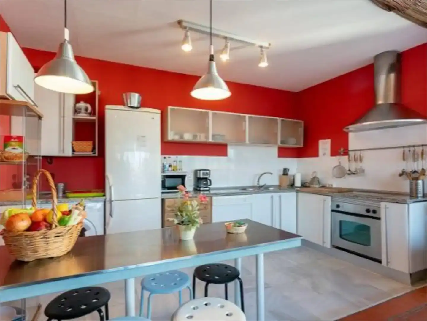 Küche von Maisonette zur Miete in Sevilla mit Klimaanlage, Parkett und Abstellraum