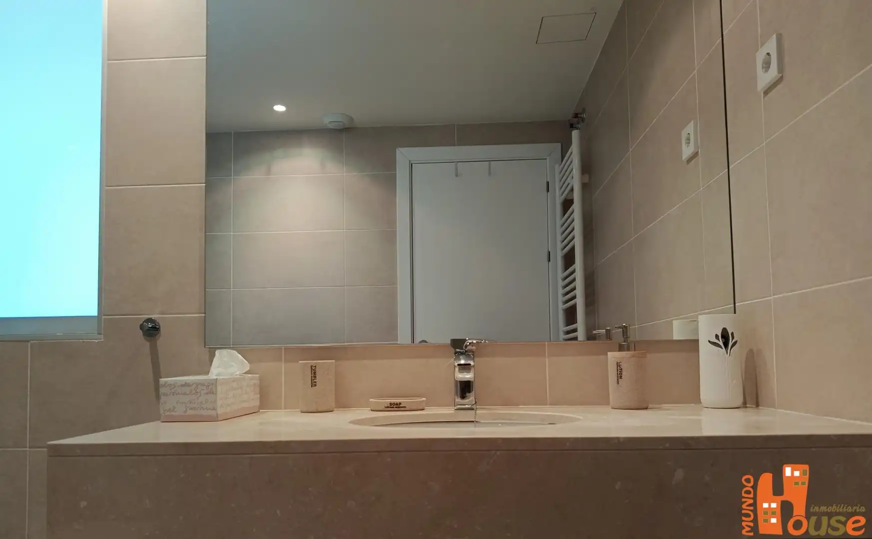 Badezimmer von Wohnung zur Miete in Palazuelos de Eresma mit Klimaanlage, Heizung und Terrasse