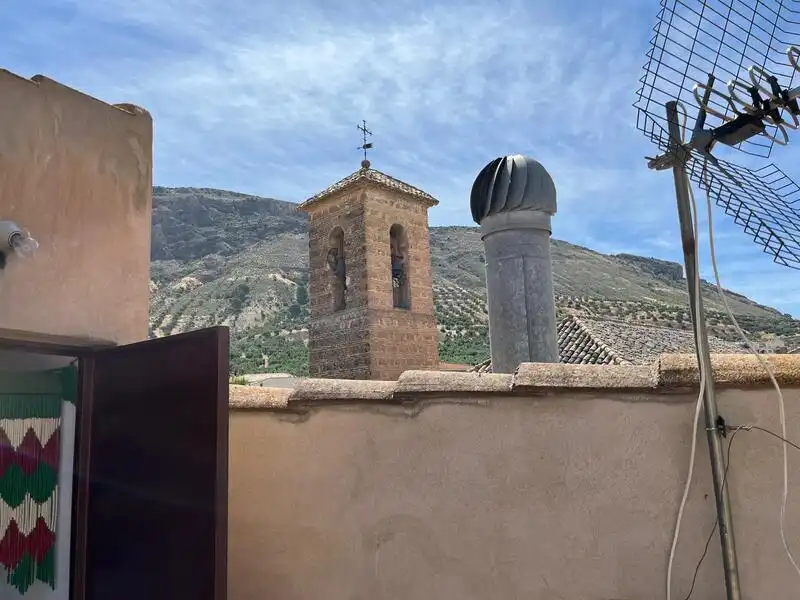 Vista exterior de Finca rústica en venta en Huesa con Calefacción, Jardín privado y Terraza