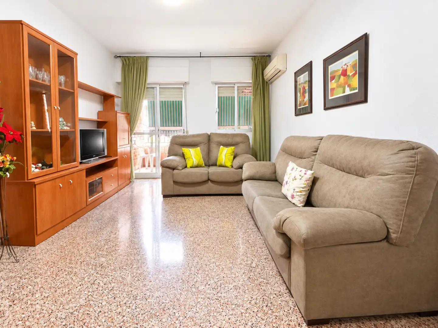 Sala de estar de Piso de alquiler en Abarán, Murcia