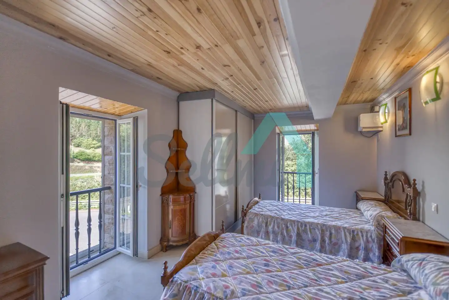 Bedroom of Houses for sale in Coaña  with Heating, Terrace and Furnished