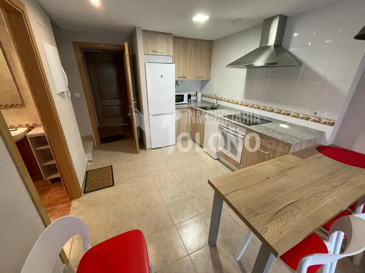 Cocina de Dúplex en venta en Cuzcurrita de Río Tirón con Calefacción, Amueblado y Horno