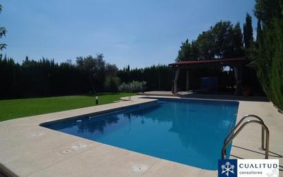 Piscina de Casa o xalet en venda en Vila-real amb Aire condicionat, Terrassa i Piscina