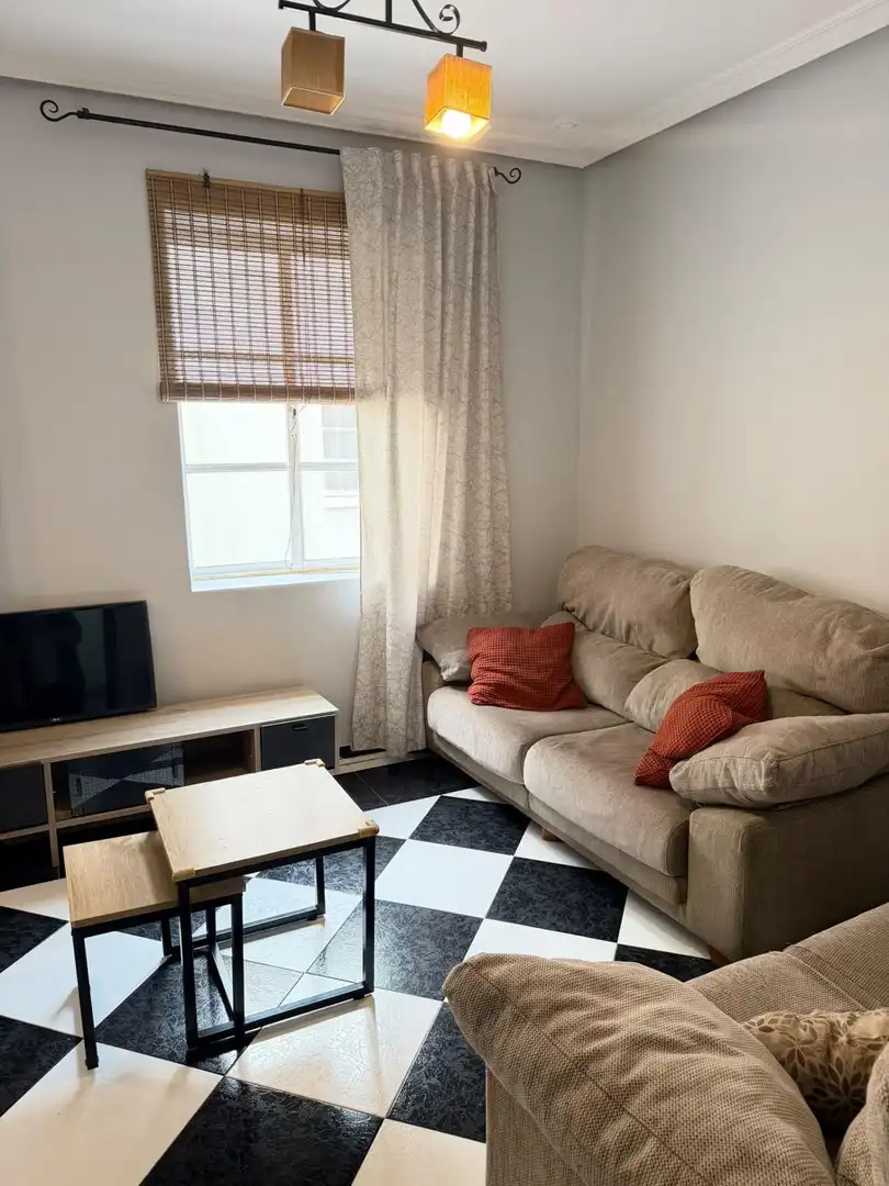 Wohnzimmer von Wohnung zur Miete in Centro Histórico