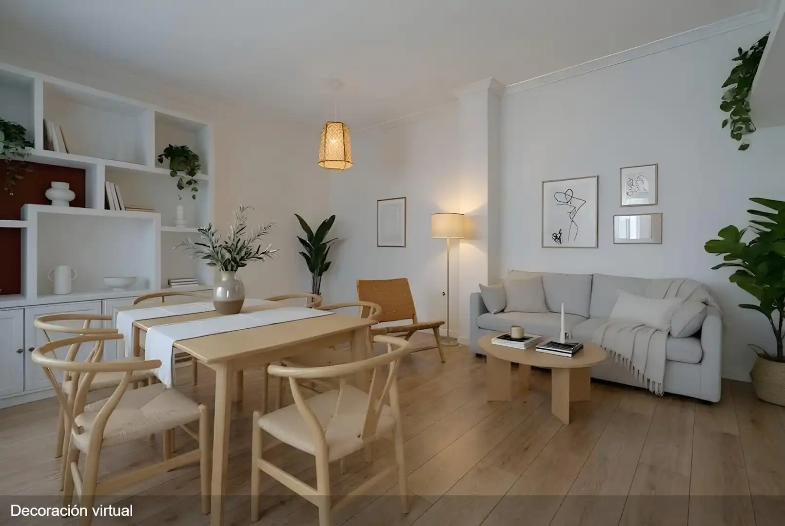 Sala d'estar de Pis en venda en Sevilla amb Aire condicionat i Traster