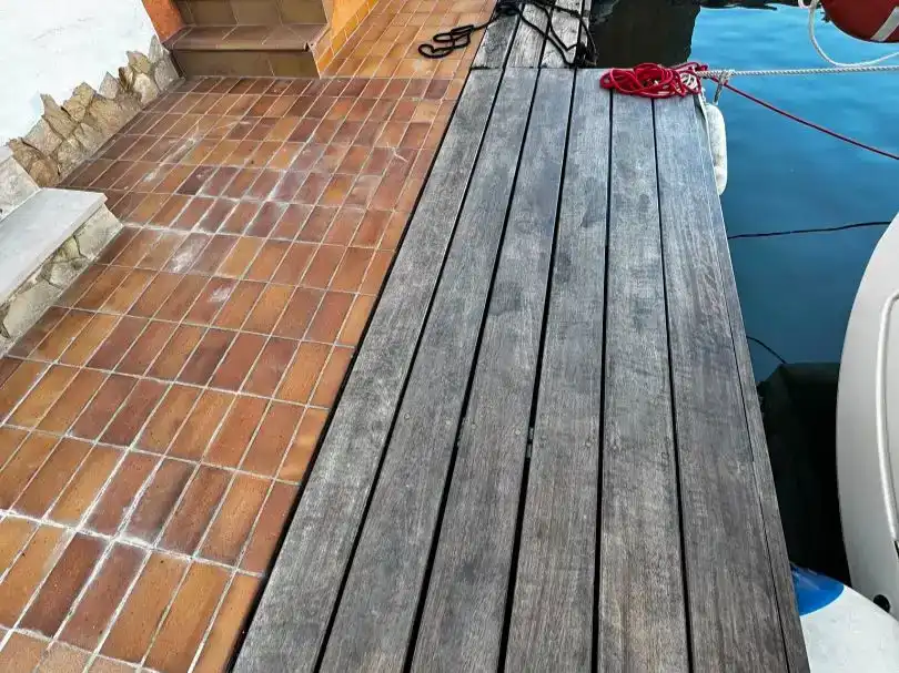 Terrassa de Casa adosada en venda en Empuriabrava amb Aire condicionat i Balcó