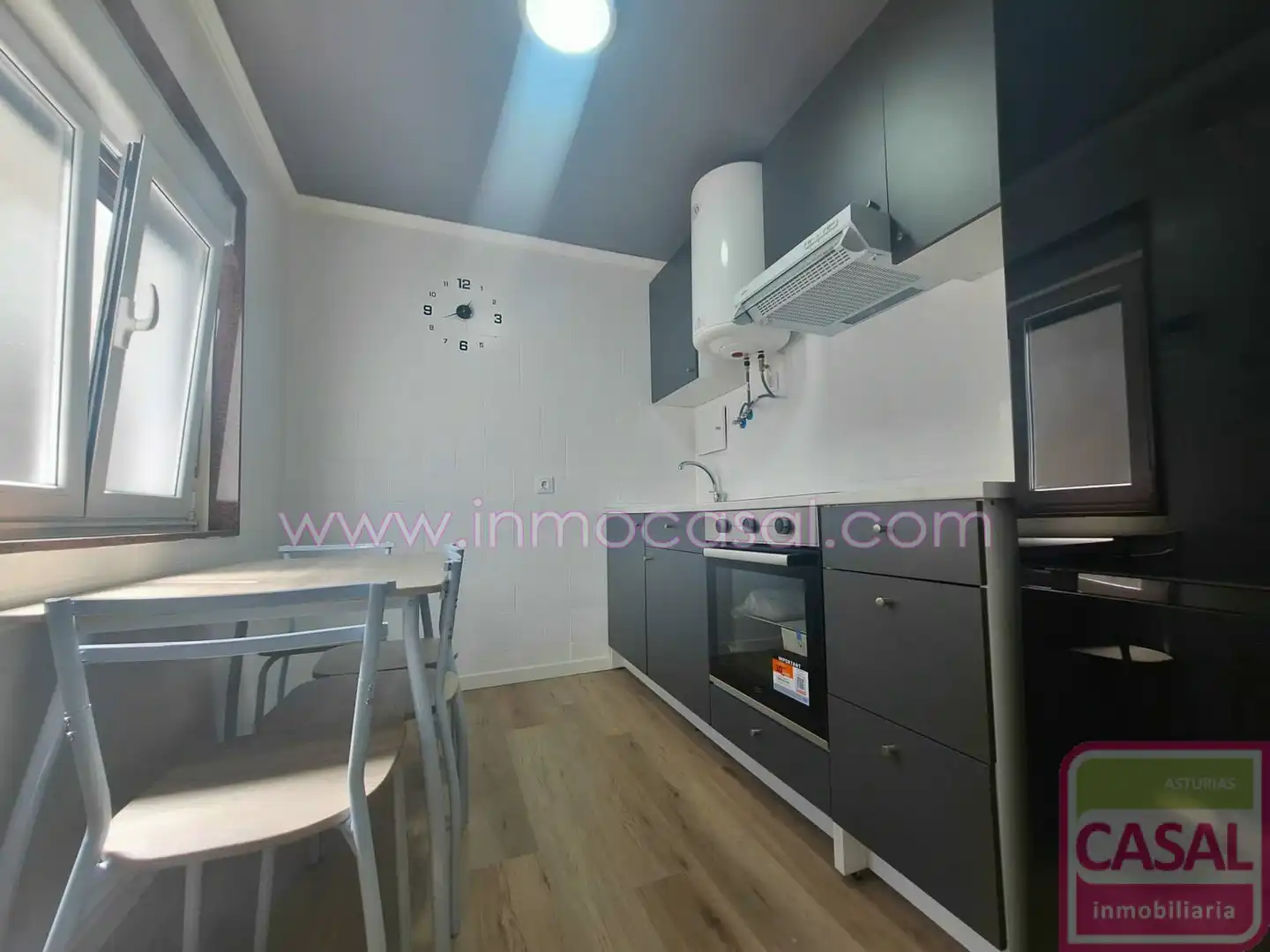 Cocina de Piso de alquiler en Mieres (Asturias) con Calefacción y Amueblado