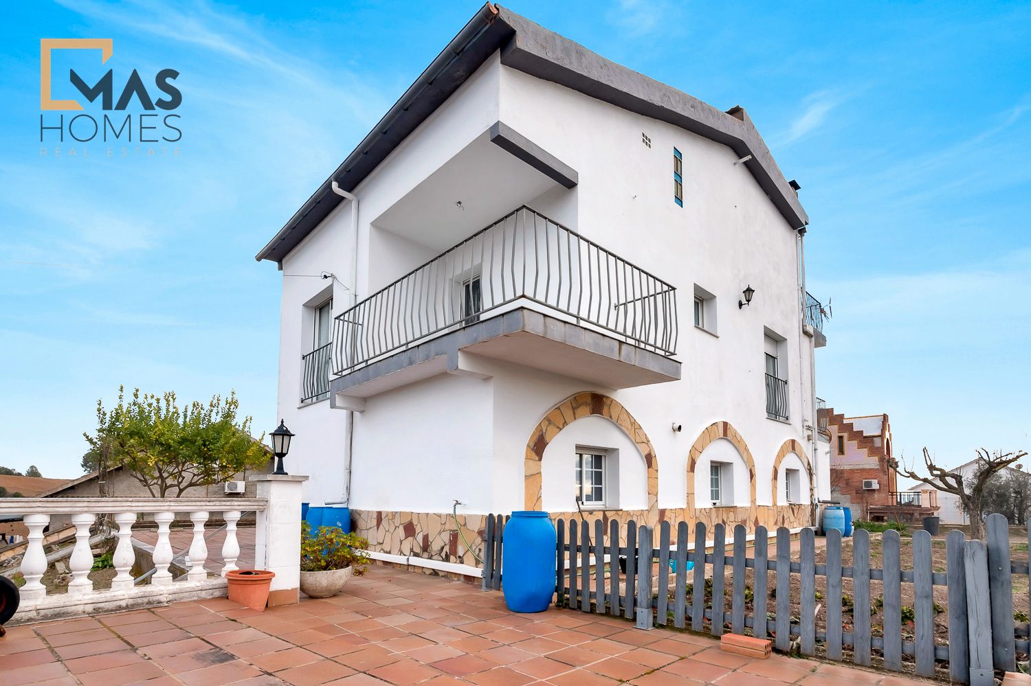 Vista exterior de Casa o chalet en venta en Sentmenat con Aire acondicionado y Terraza
