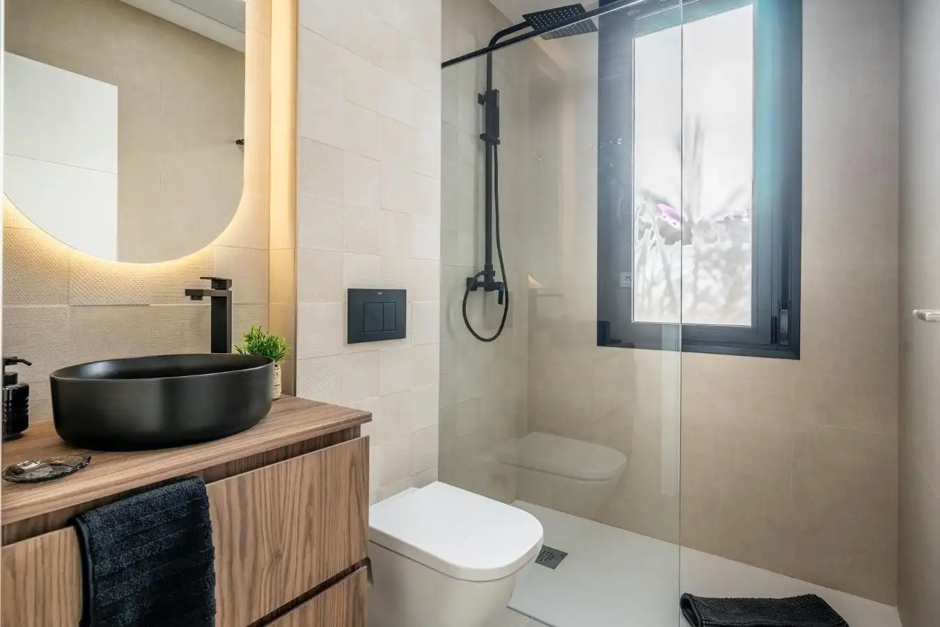 Baño de Casa o chalet en venta en Torre-Pacheco con Aire acondicionado, Jardín privado y Terraza