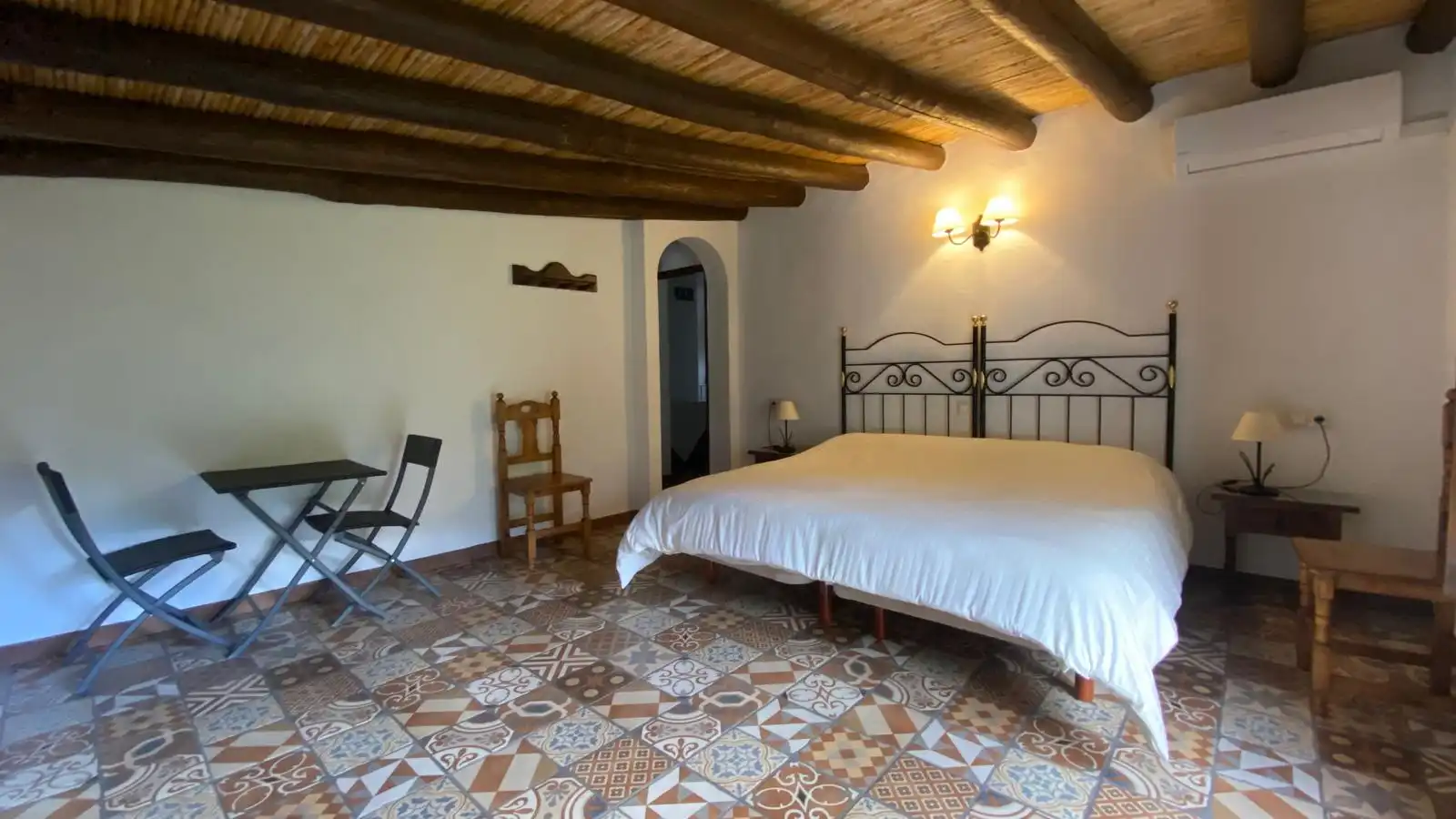 Bedroom of Houses for sale in Guaro  with Air Conditioner, Heating and Private garden