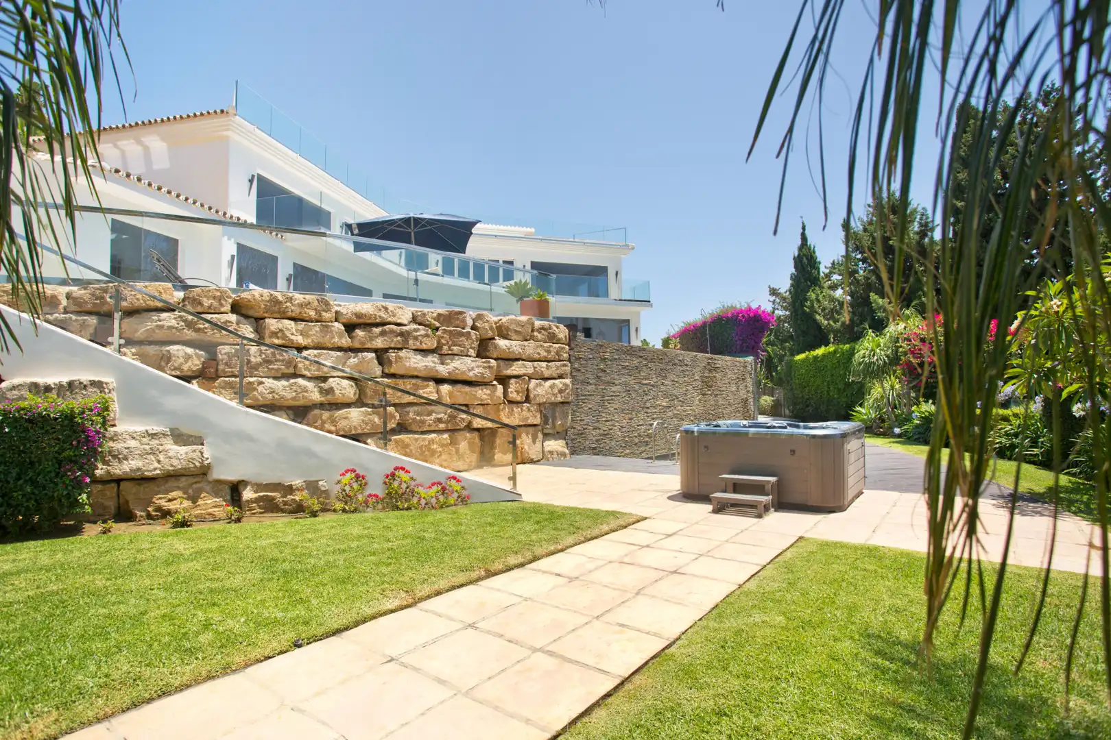 Terraza de Casa o chalet de alquiler en Elviria - Cabopino