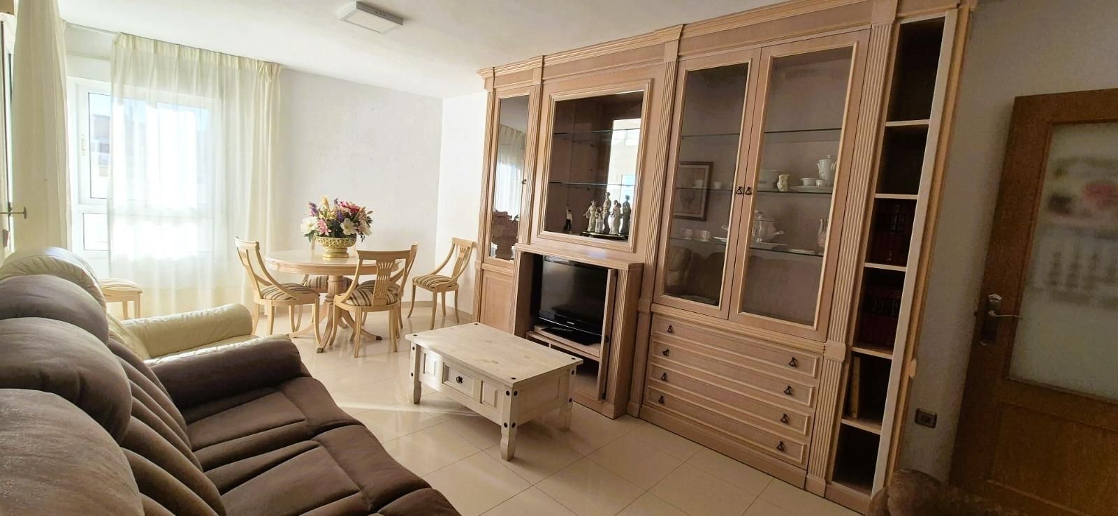 Living room of Flat for sale in Roquetas de Mar  with Air Conditioner, Heating and Terrace