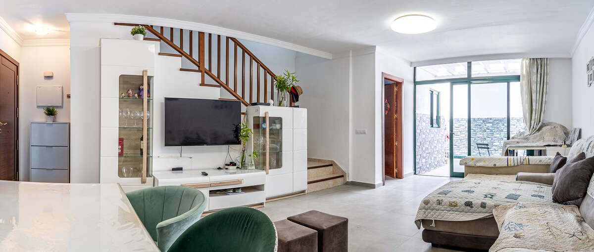 Living room of Duplex for sale in Yaiza  with Furnished
