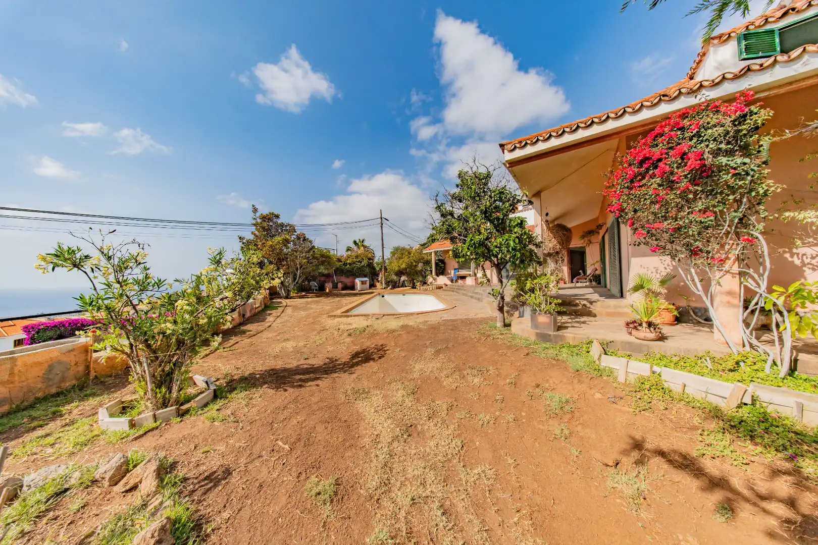 Vista exterior de Casa o xalet en venda en Santa Cruz de Tenerife amb Jardí privat, Terrassa i Piscina