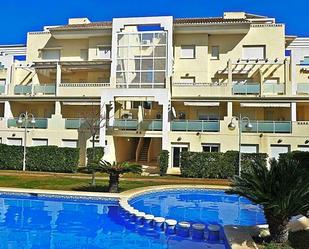 Exterior view of Flat for sale in Oliva  with Air Conditioner and Terrace