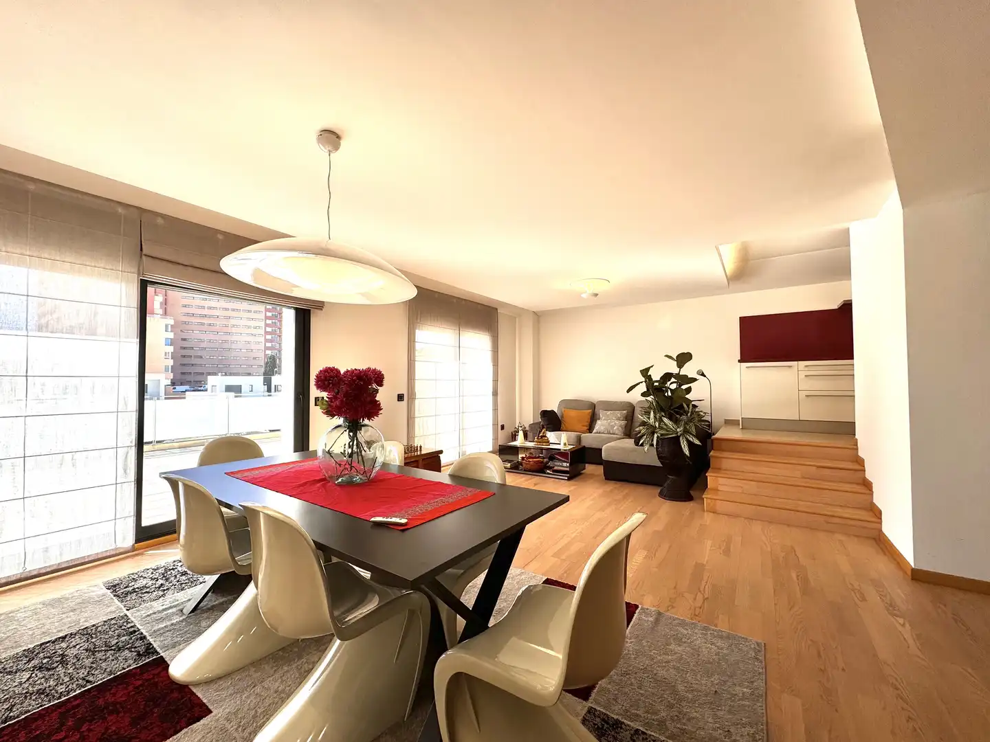 Living room of Houses for sale in Roses  with Heating, Terrace and Storage room