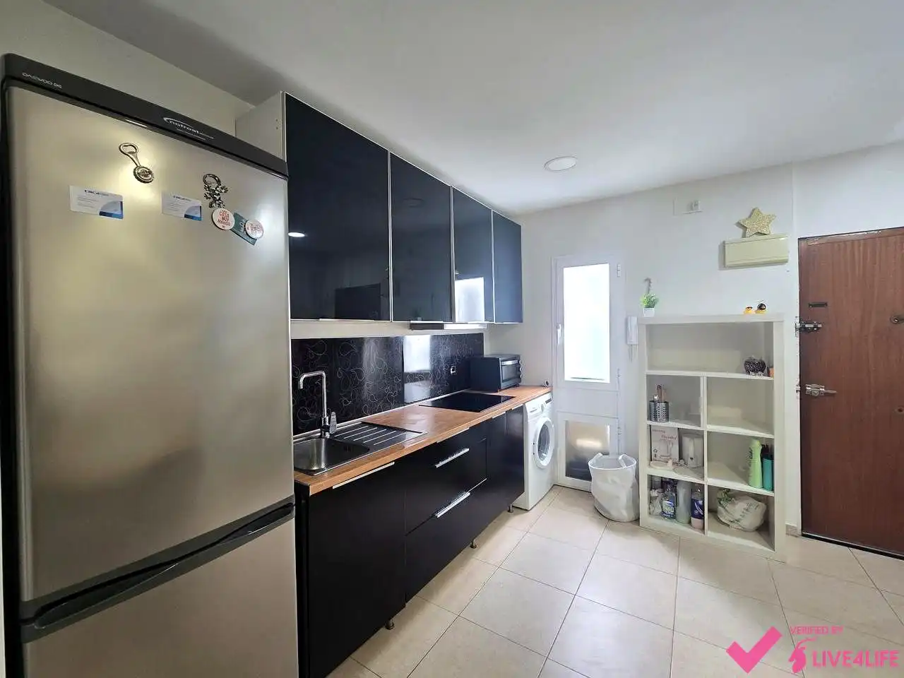 Kitchen of Flat for rent in Sevilla  with Air Conditioner, Terrace and Furnished