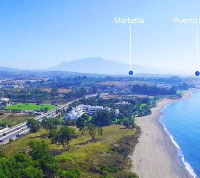 Exterior view of Apartment for sale in Estepona  with Air Conditioner, Private garden and Terrace