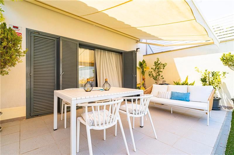 Terrassa de Casa adosada en venda en  Palma de Mallorca amb Aire condicionat, Calefacció i Jardí privat