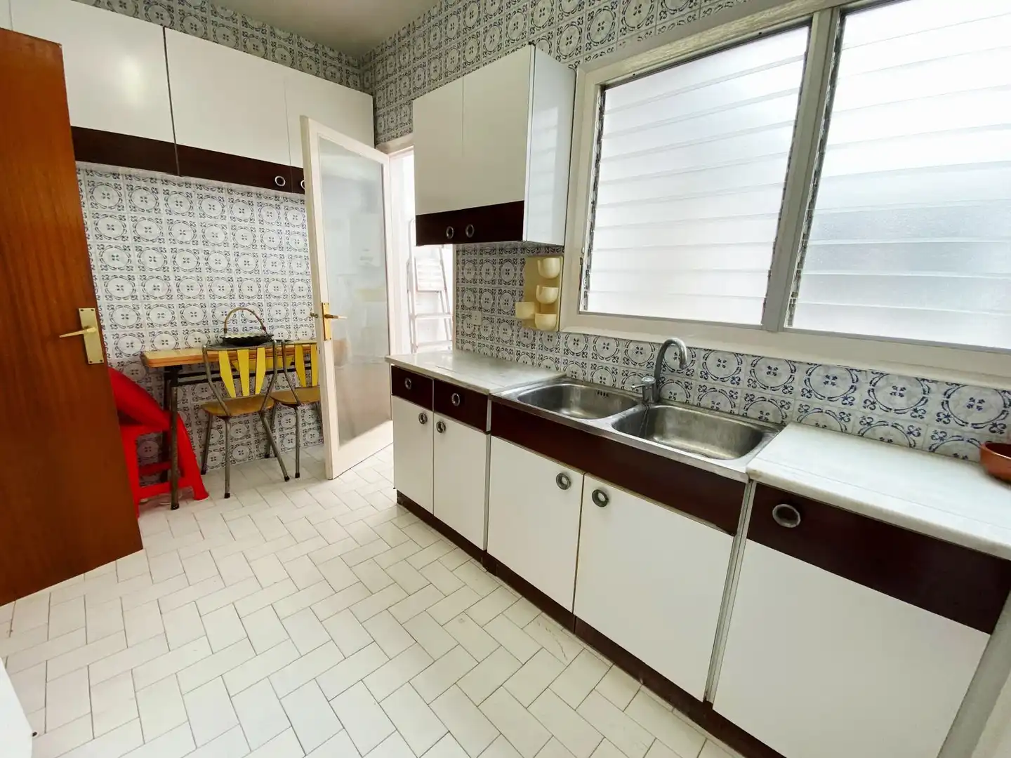Küche von Wohnung zum Verkauf in Lloret de Mar mit Terrasse