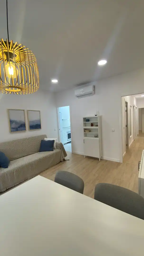 Sala de estar de Ático de alquiler en Candelaria con Aire acondicionado, Trastero y Amueblado
