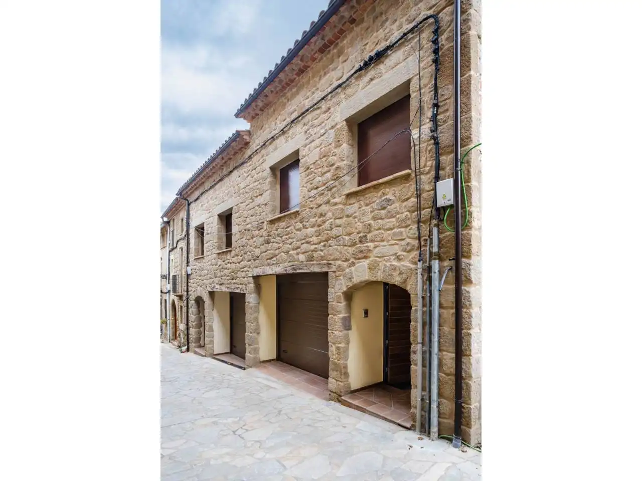Exterior view of Houses for sale in Casserres  with Air Conditioner, Heating and Terrace