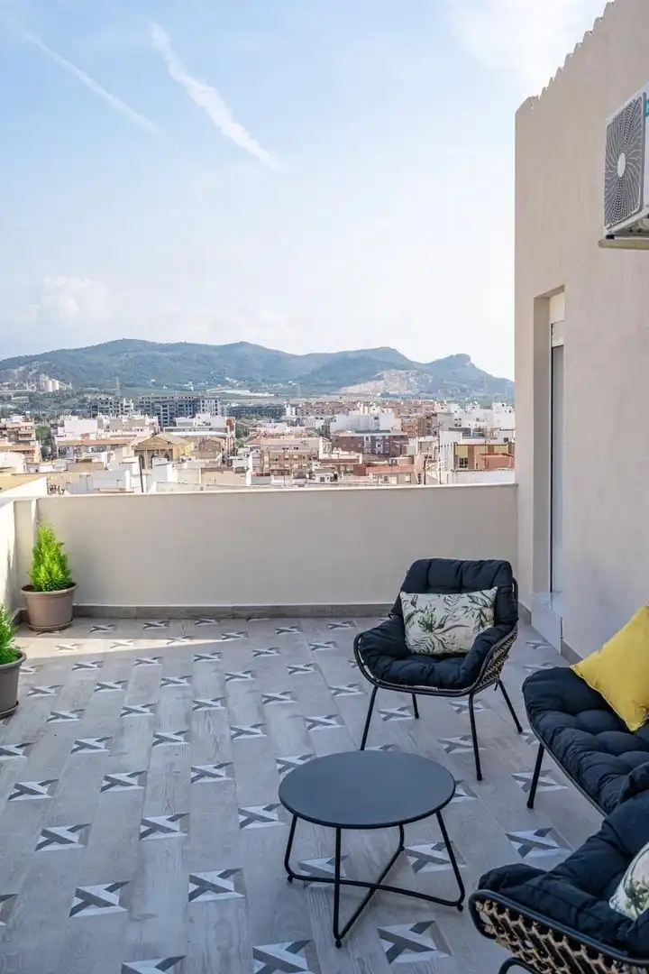 Terrassa de Casa adosada en venda en Sagunto / Sagunt