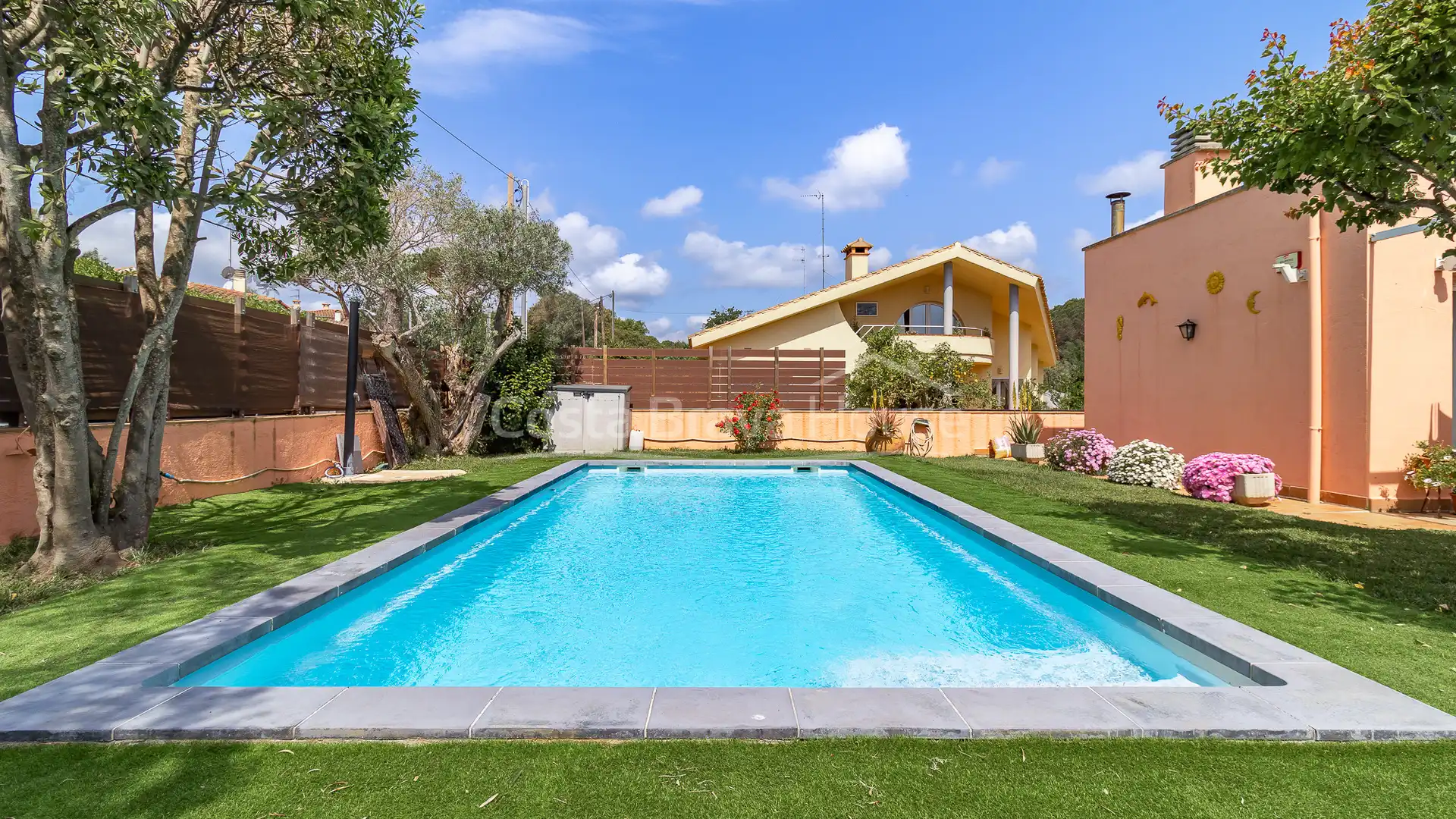 Piscina de Casa o chalet en venta en Calonge i Sant Antoni con Calefacción, Jardín privado y Parquet