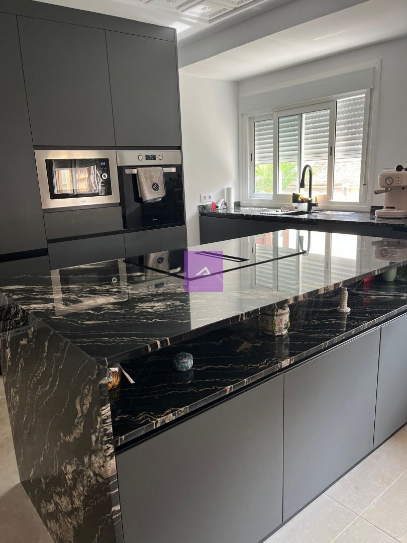 Kitchen of Flat for sale in Torrent  with Air Conditioner, Furnished and Balcony