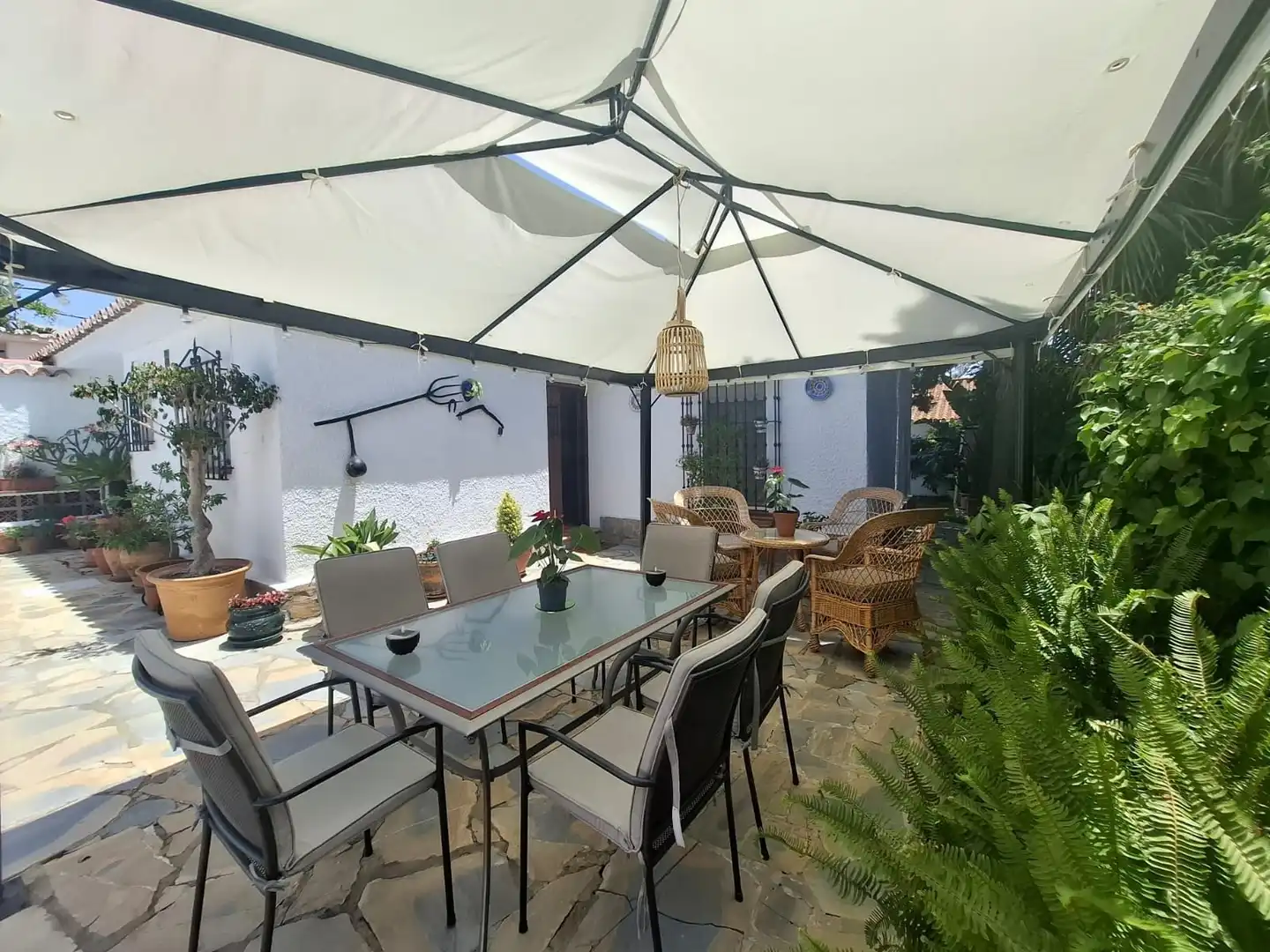 Terrace of Houses for sale in Málaga  with Air Conditioner, Private garden and Swimming Pool