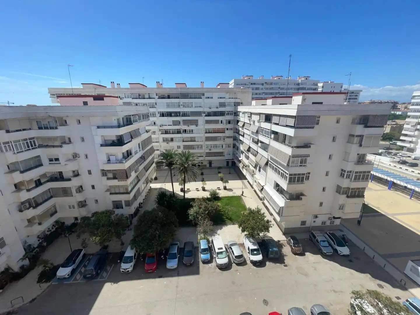 Vista exterior de Piso de alquiler en Málaga con Aire acondicionado, Calefacción y Terraza