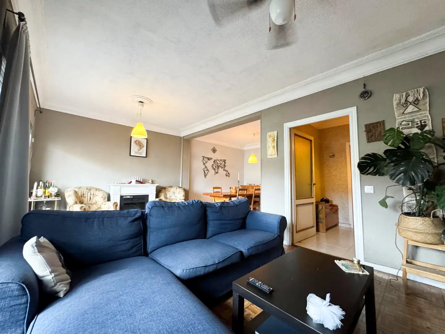 Living room of Flat for sale in Madrid  with Air Conditioner and Balcony