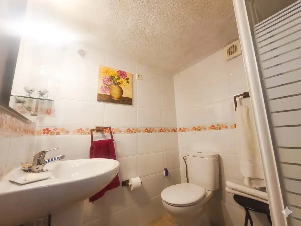 Badezimmer von Haus oder Chalet zum Verkauf in Robledo de Chavela mit Heizung, Privatgarten und Terrasse