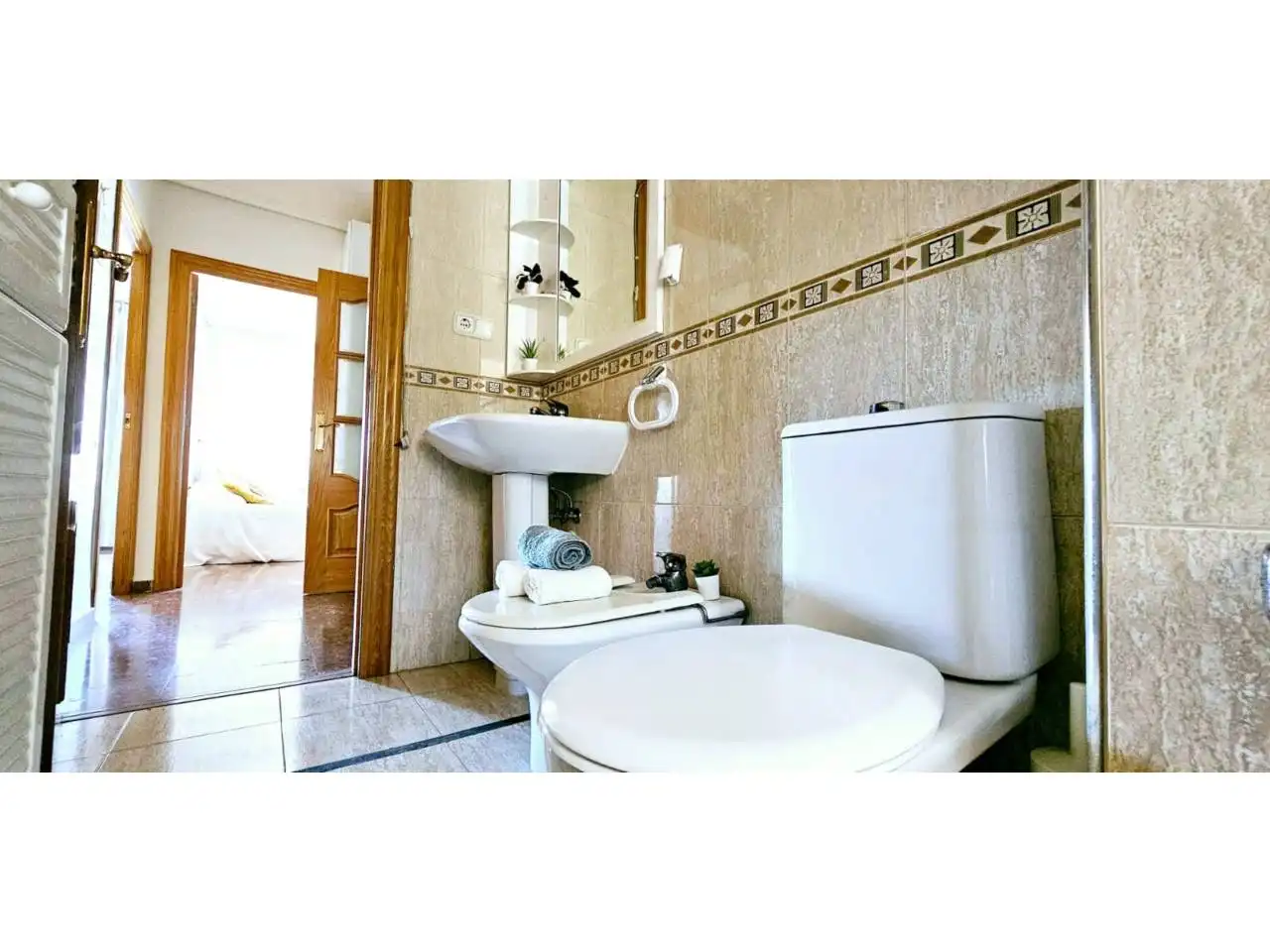 Bathroom of Flat for sale in Casco Urbano