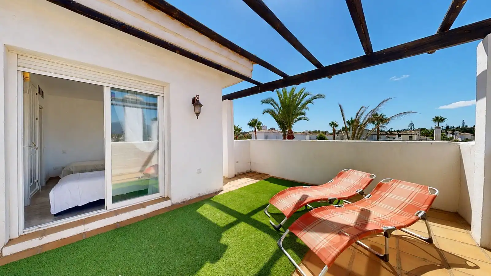 Terrace of Attic for sale in Marbella  with Air Conditioner, Terrace and Furnished