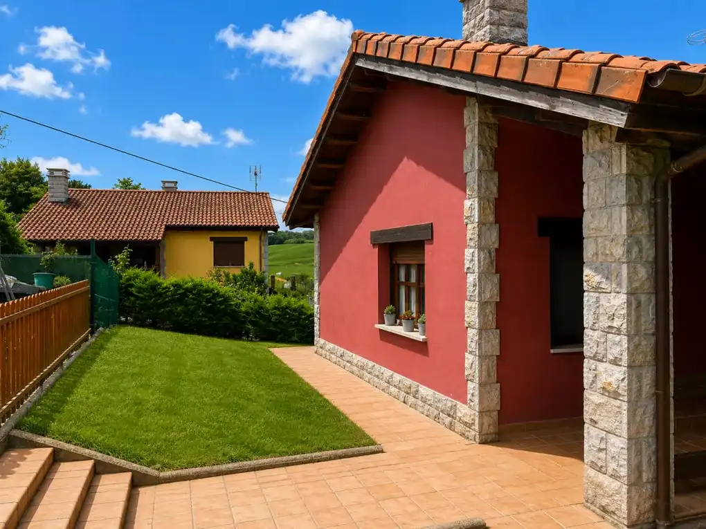 Vista exterior de Casa o chalet en venta en Llanes con Calefacción, Jardín privado y Terraza