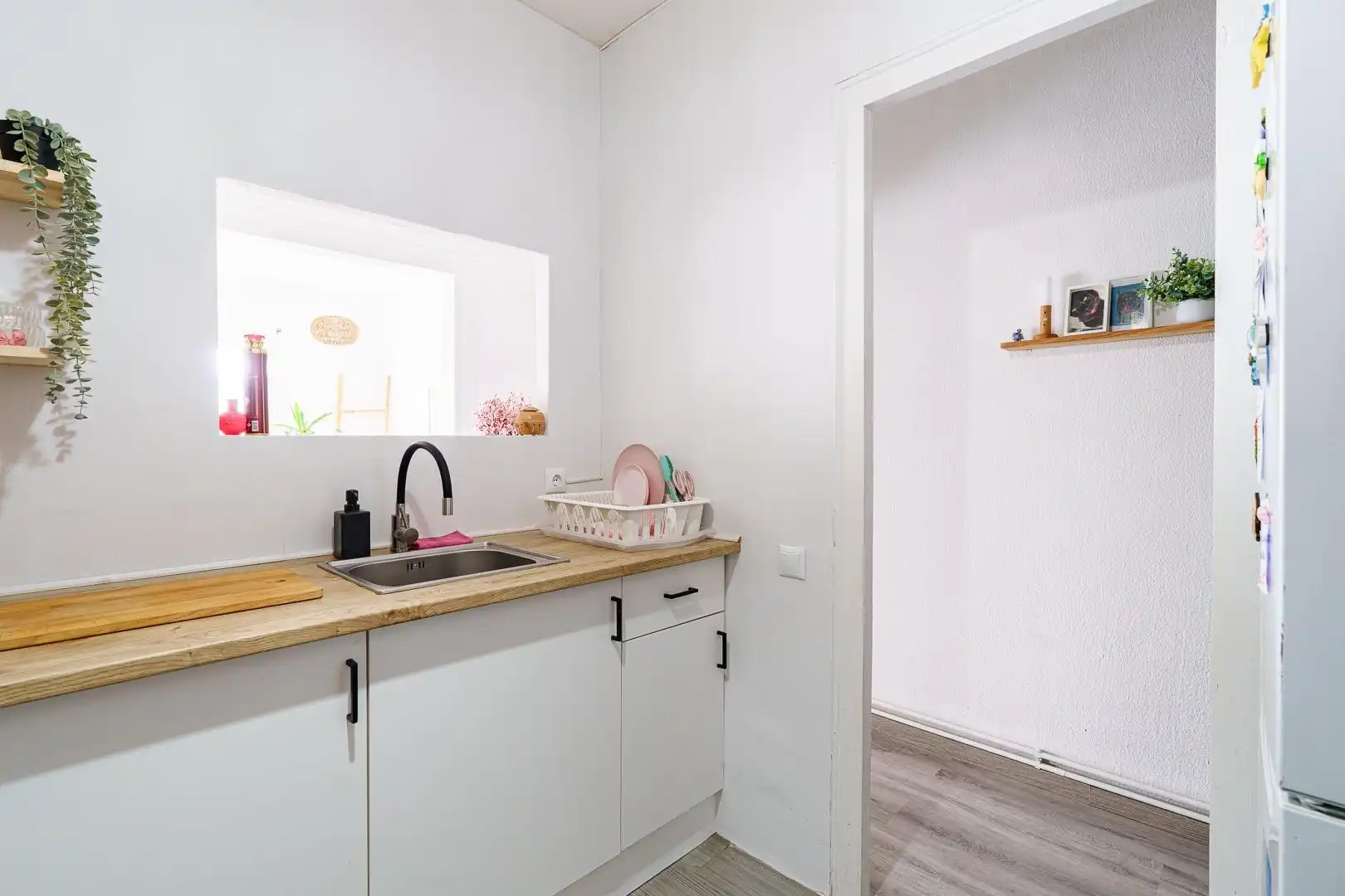 Cocina de Piso en venta en Corbera de Llobregat con Calefacción, Parquet y Balcón