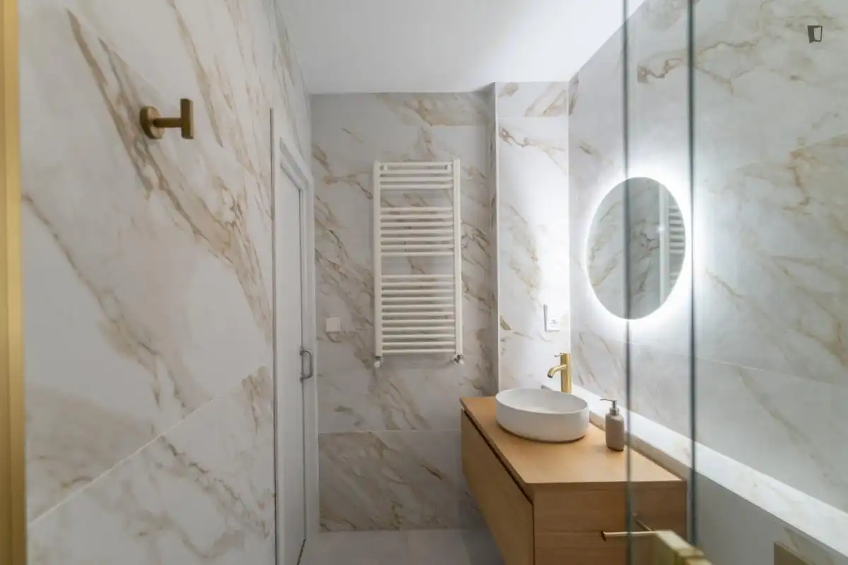 Baño de Apartamento de alquiler en Tetuán