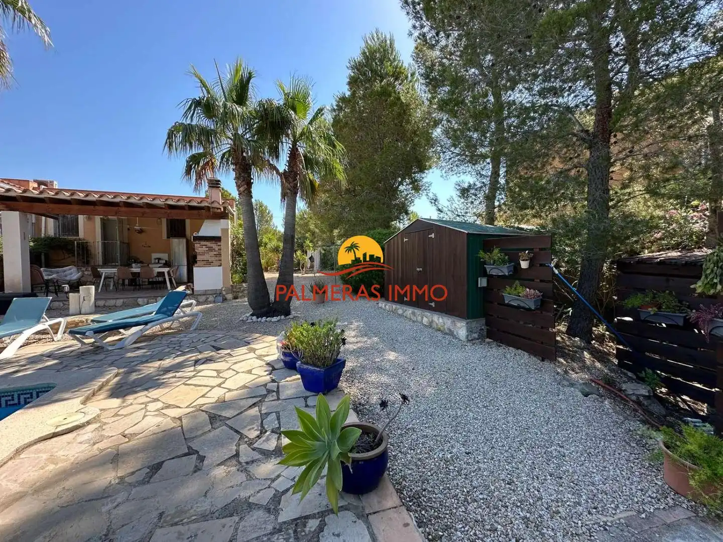 Außenansicht von Haus oder Chalet zum Verkauf in L'Ametlla de Mar  mit Klimaanlage, Schwimmbad und Möbliert