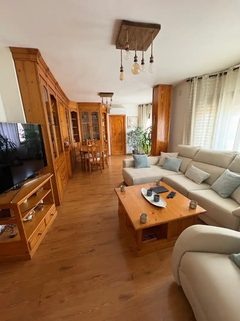 Sala de estar de Casa o chalet en venta en Motilla del Palancar con Aire acondicionado, Calefacción y Parquet