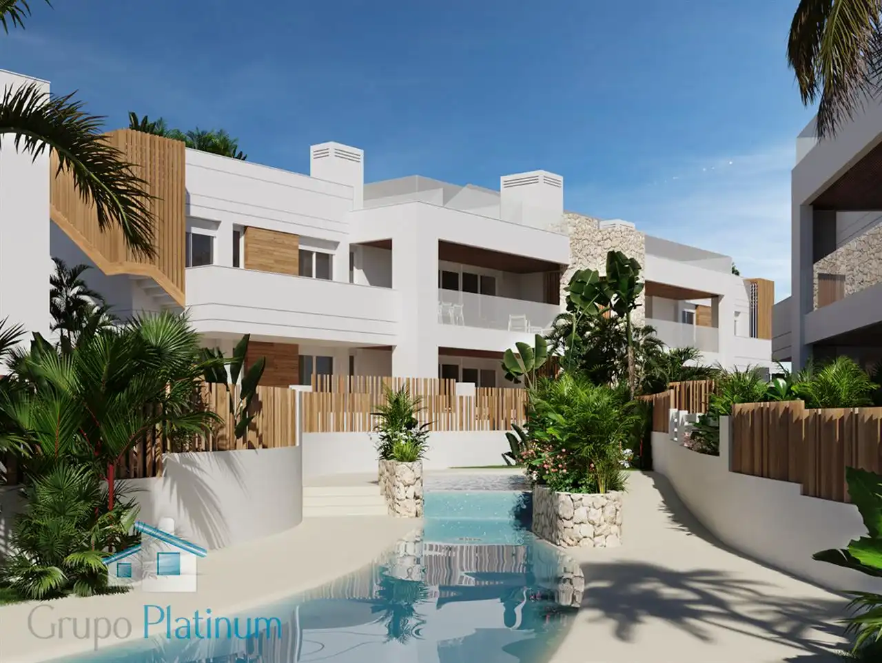 Vista exterior de Apartament en venda en Pulpí amb Aire condicionat, Terrassa i Traster