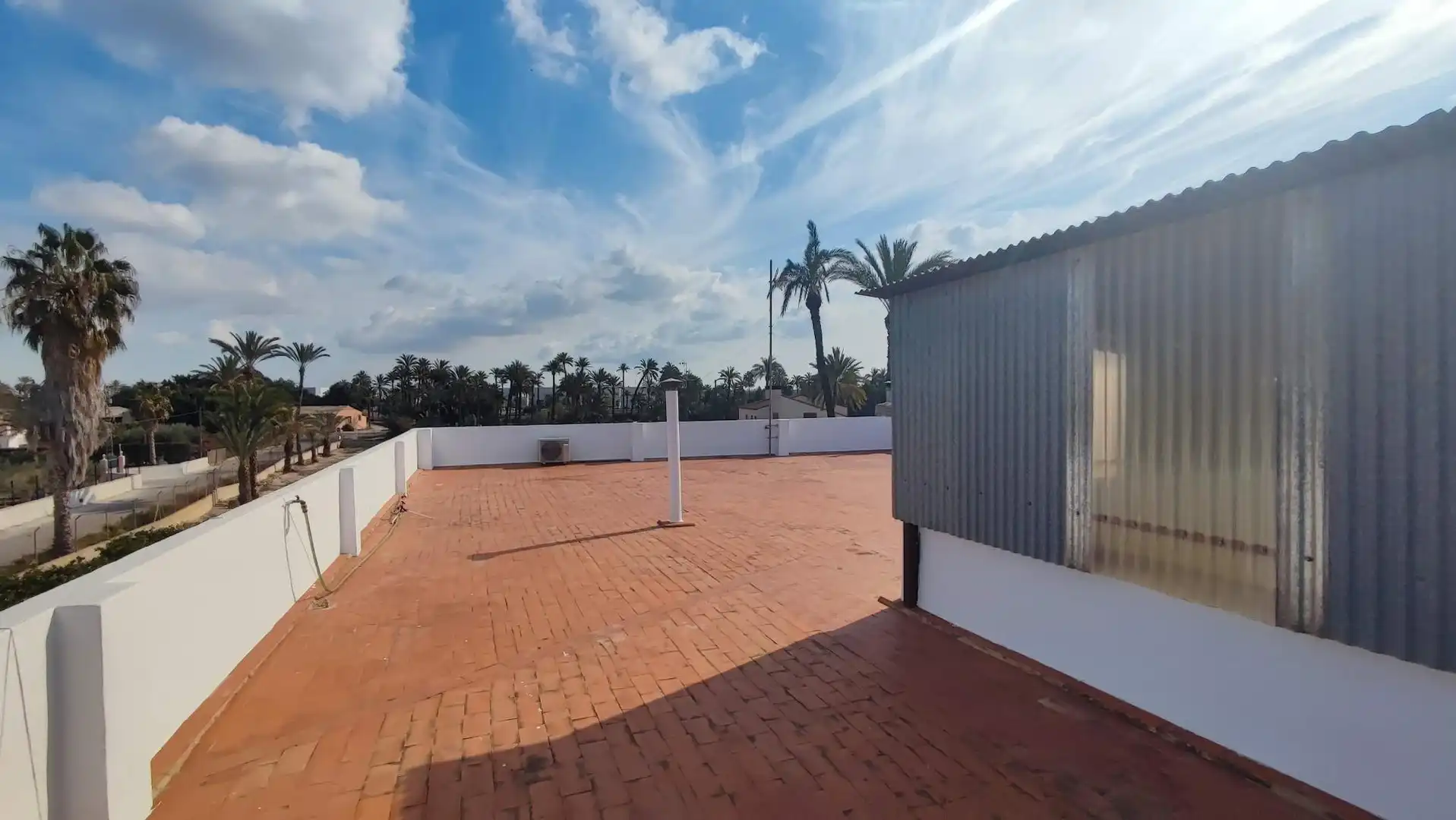 Terraza de Finca rústica en venta en Elche / Elx con Aire acondicionado, Terraza y Trastero