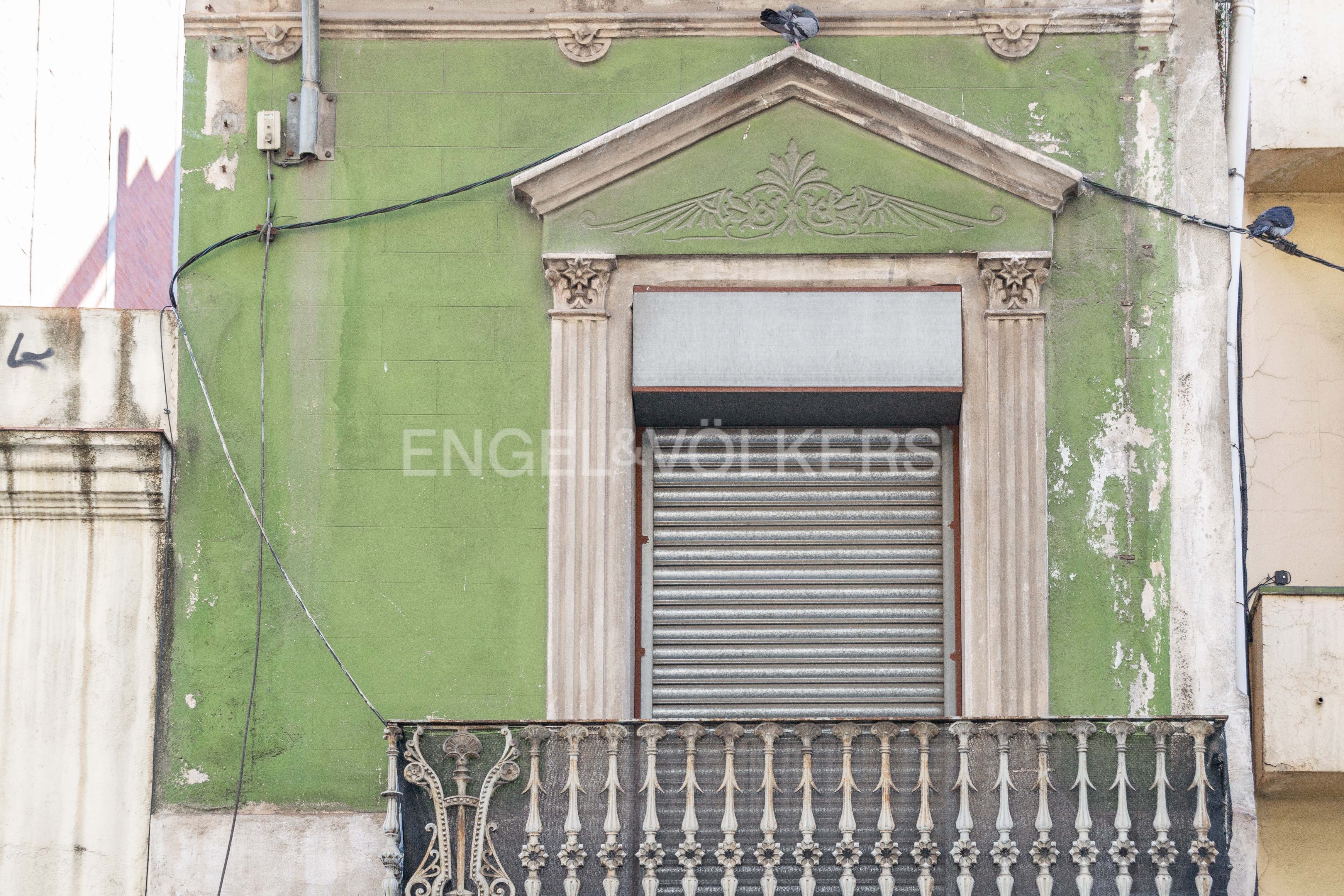 Vista exterior de Apartament en venda en  Barcelona Capital amb Calefacció i Balcó