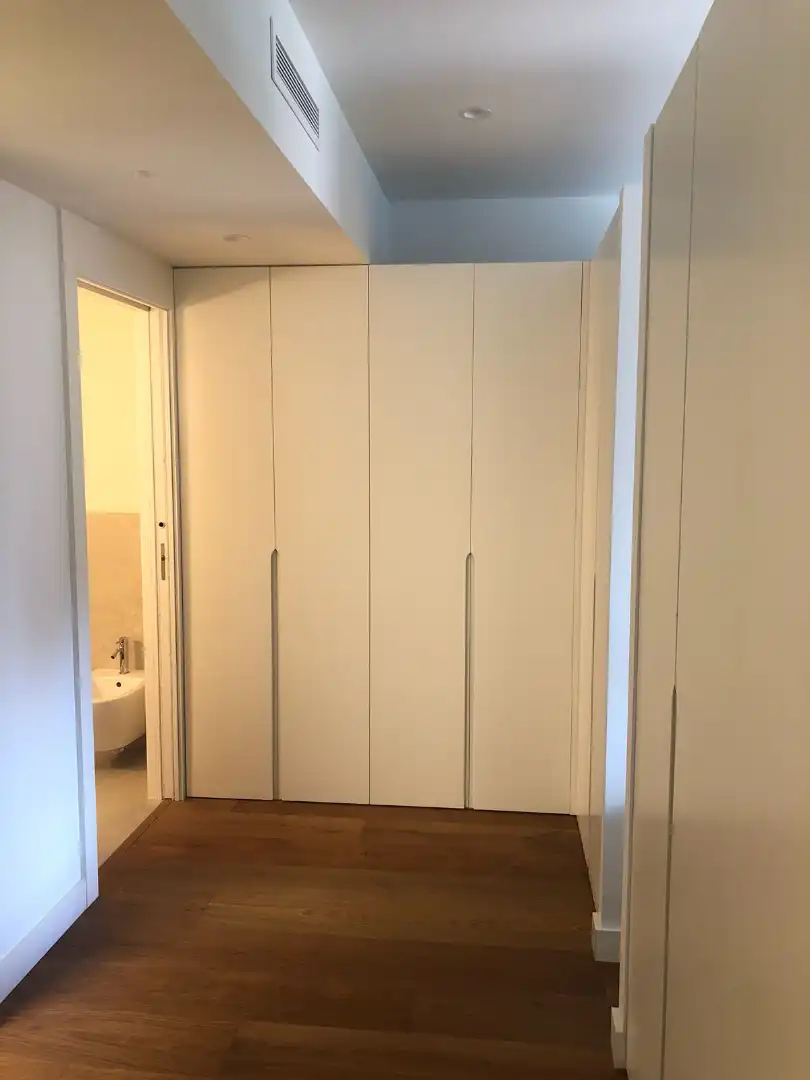 Schlafzimmer von Wohnung zur Miete in Barcelona mit Klimaanlage, Heizung und Parkett