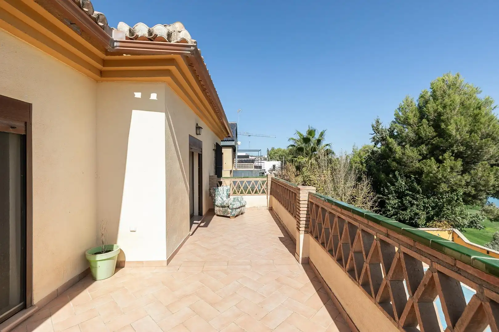 Terraza de Casa o chalet en venta en Las Gabias con Aire acondicionado, Calefacción y Jardín privado