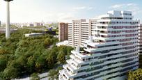 Vista exterior de Apartament en venda en  Madrid Capital amb Aire condicionat, Calefacció i Terrassa