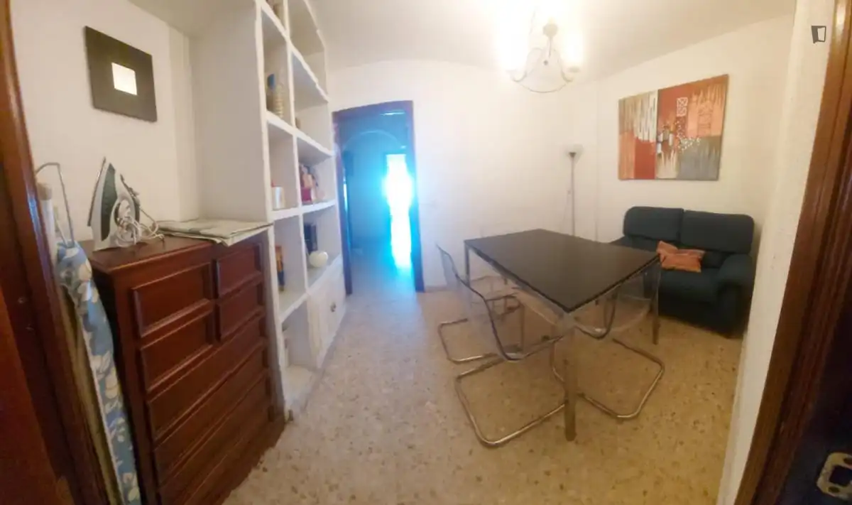 Living room of Apartments for share in Sevilla  with Furnished, Washing machine and Internet