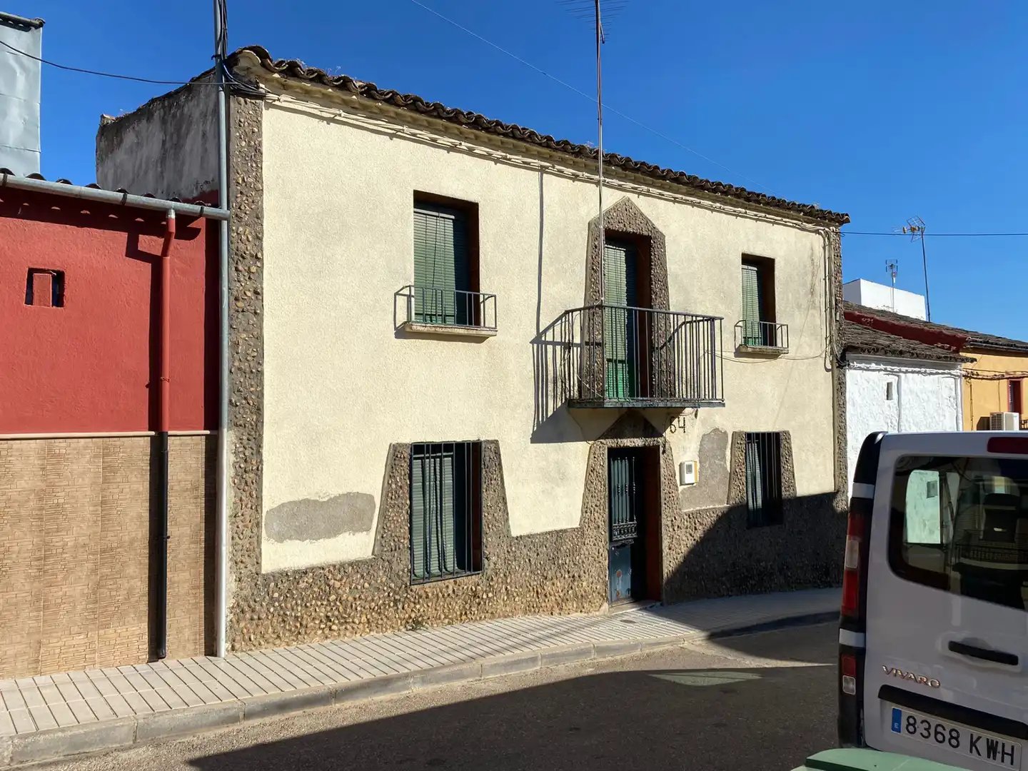 Vista exterior de Casa adosada en venta en Navas de San Juan