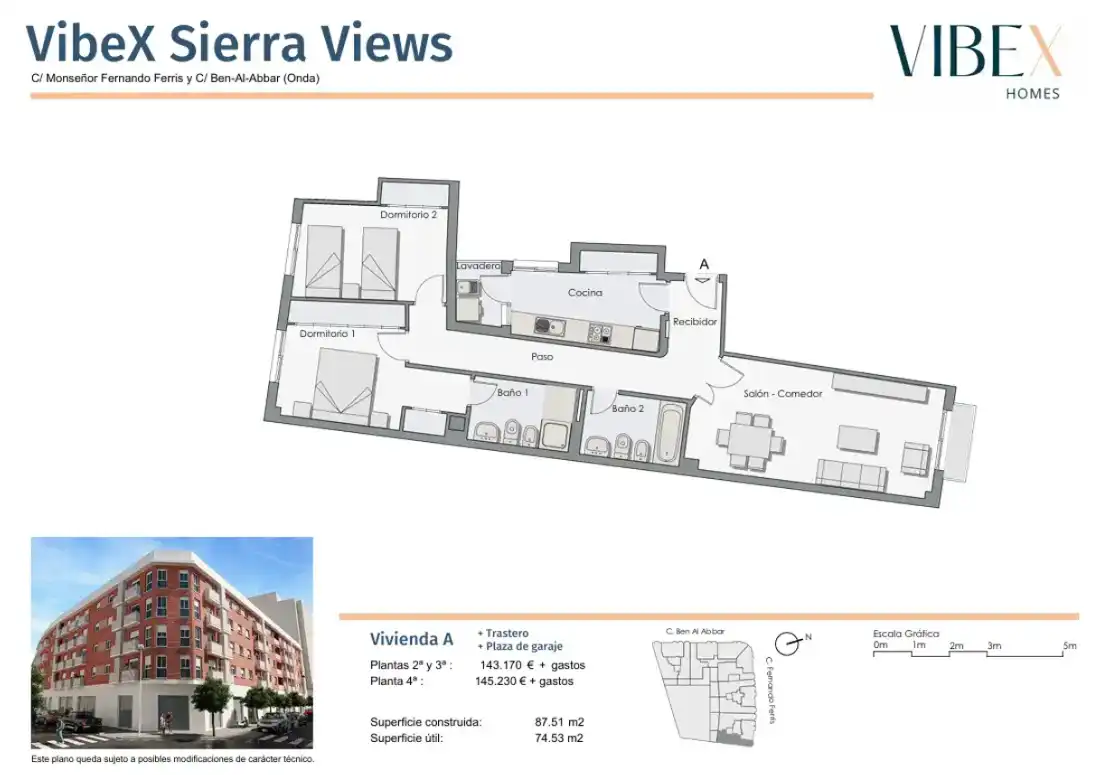 Appartamento con terrazza in vendita a Carrer Ben Al Abbar, imagen 15