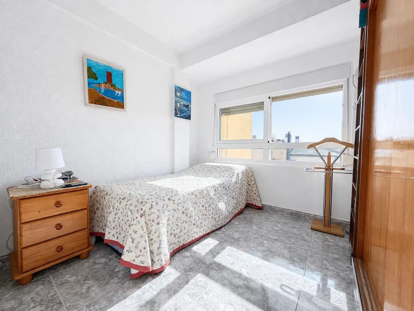 Dormitori de Apartament en venda en El Campello amb Aire condicionat i Terrassa